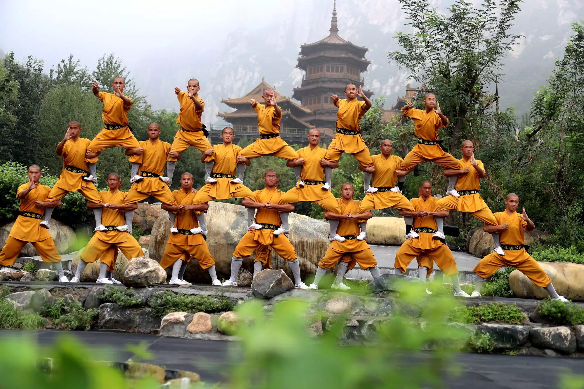 Kung Fu Student in Shaolin Temple