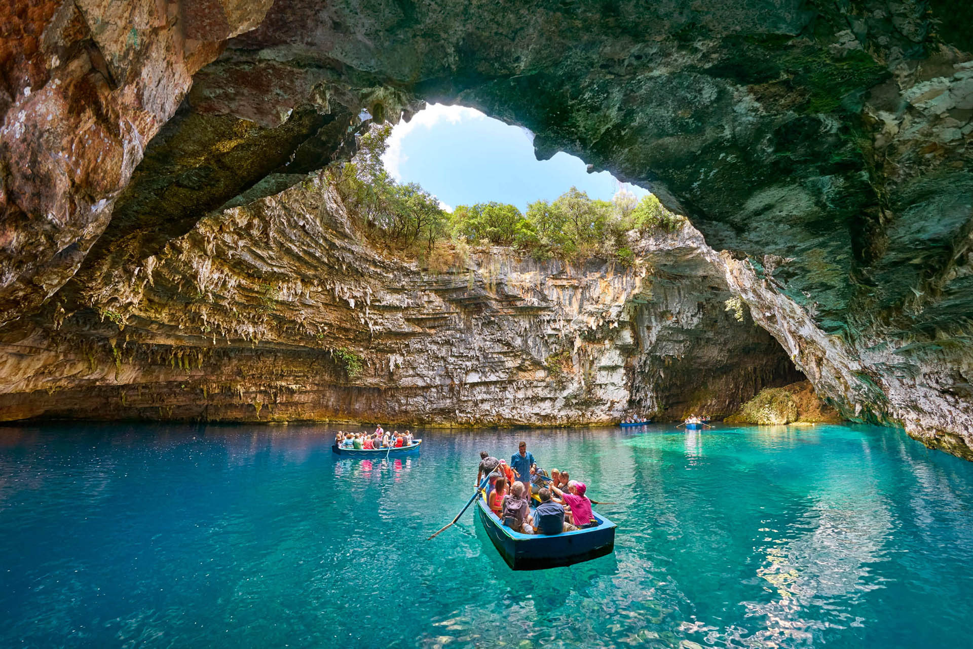 Melissani Lake Cave: A Subterranean Wonder in Kefalonia, Greece