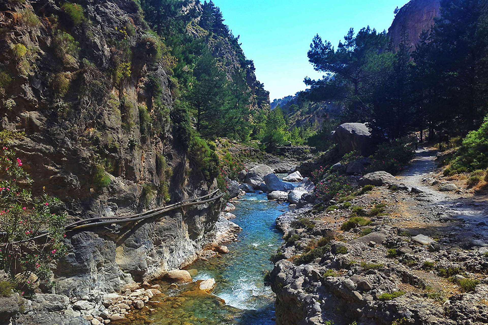 Exploring the Rugged Beauty of the Samaria Strait in Crete, Greece
