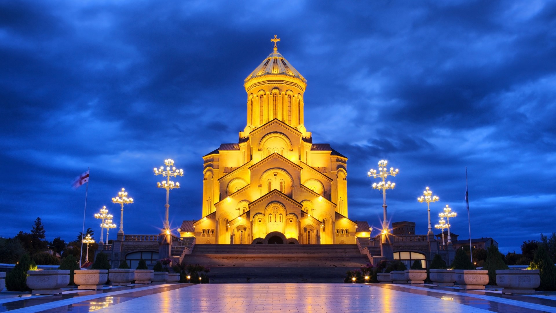 The Grandeur of the Holy Trinity Cathedral of Tbilisi