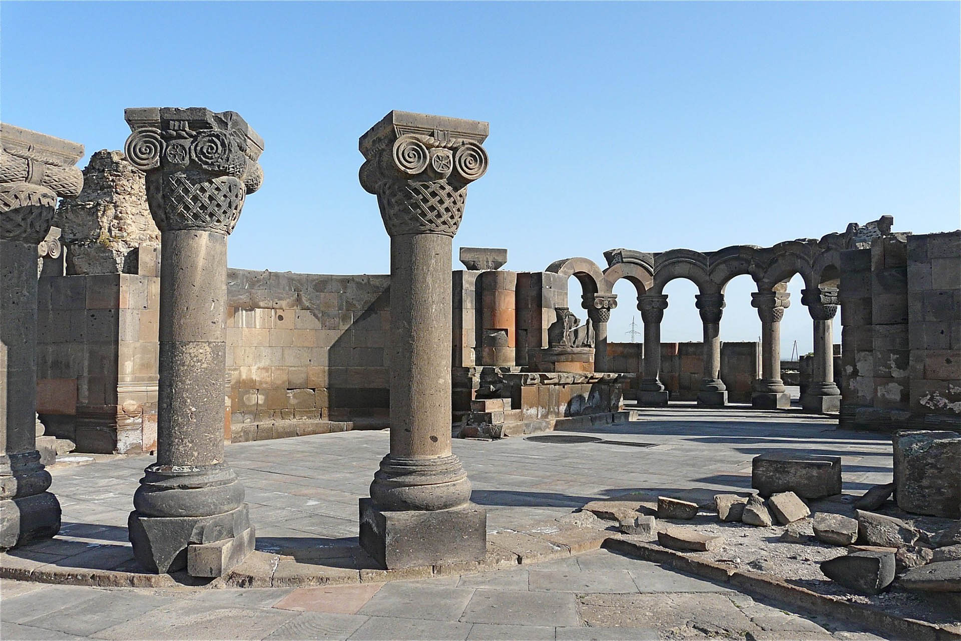 Zvartnots Cathedral of Armenia