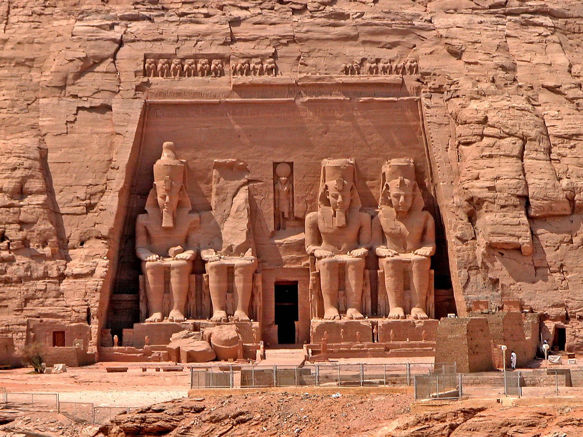 Abu Simbel Temple: Monumental Temples Carved into a Mountainside